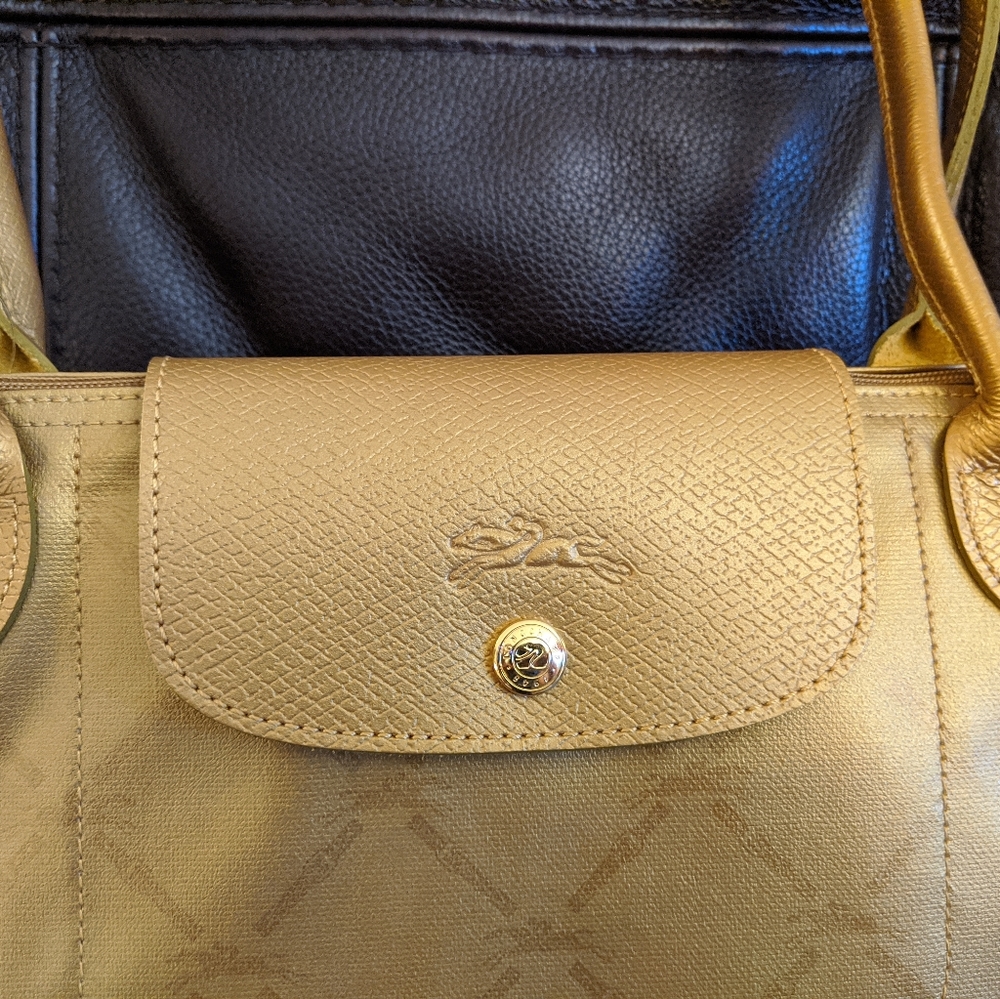 Longchamp XL Modele Depose Shoulder Bag